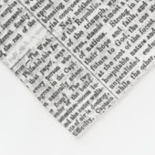 Couverture Polaire Impression des journaux (Coin)