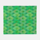 Couverture Polaire Impression diamant moderne du milieu du siècle, Ja (Devant (Horizontal))