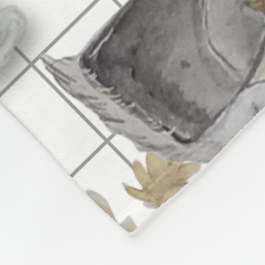 Couverture Polaire Impression Haute Couture (Coin)