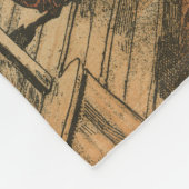 Couverture Polaire Impression Humoristique D'Un Interprète Théâtral (Coin)