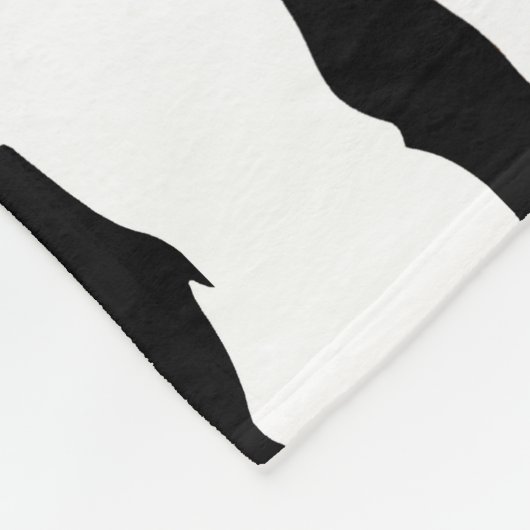 Couverture Polaire Impression Lepard / Impression Zebra (Coin)