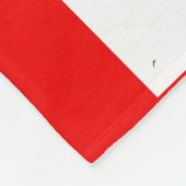 Couverture Polaire impression plante de pisteur (Coin)