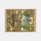 Couverture Polaire Impression promotionnelle Pour Membres Grange (Devant (Horizontal))