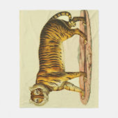 Couverture Polaire Impression tigre 1824 (Devant)