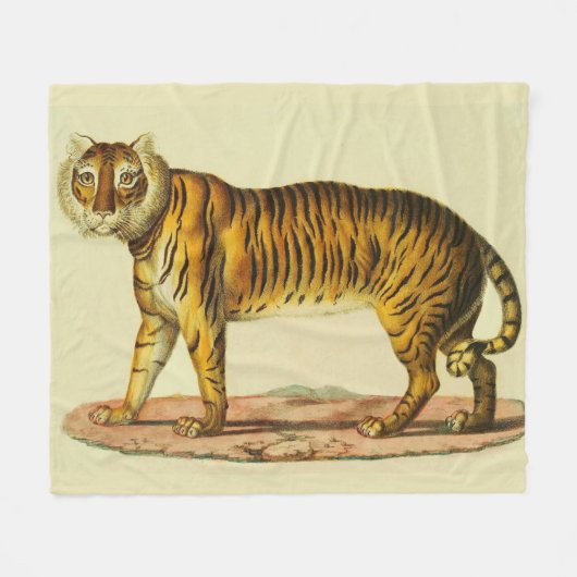 Couverture Polaire Impression tigre 1824 (Devant (Horizontal))