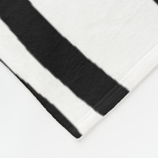 Couverture Polaire Impression Zebra (Coin)