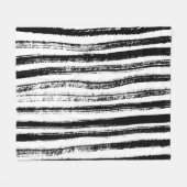 Couverture Polaire Impression Zebra (Devant (Horizontal))