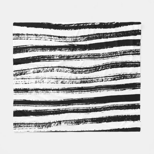 Couverture Polaire Impression Zebra (Devant (Horizontal))