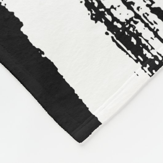 Couverture Polaire Impression Zebra (Coin)