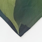 Couverture Polaire Impressionniste Blue Hydrangeas (Coin)