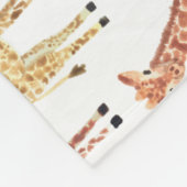 Couverture Polaire Imprimer Safari Giraffe (Coin)