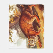 Couverture Polaire Imprimerie de bobats du 19e siècle (Devant)