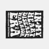 Couverture Polaire In February We Wear Red Heart Disease Awareness Wa (Devant (Horizontal))