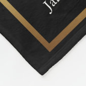 Couverture Polaire In Love Memory Gold Funeral Photo (Coin)