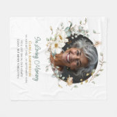 Couverture Polaire In Loving Memory Botanical (Devant (Horizontal))