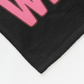 Couverture Polaire In October We Wear Nk Cute Cat Breast Cancer Aware (Coin)