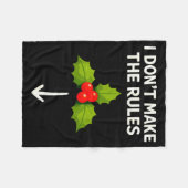 Couverture Polaire Inappropriate Christmas Shirts Men, Funny Adult Mi (Devant (Horizontal))