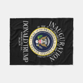 Couverture Polaire Inauguration 2025 du président Trump 47th Washin (Devant (Horizontal))