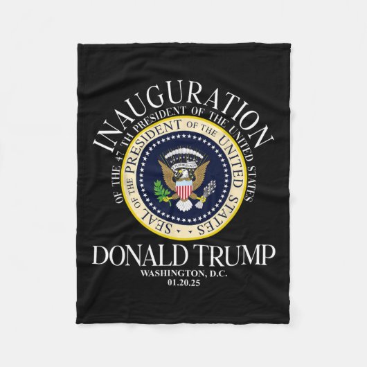 Couverture Polaire Inauguration 2025 du président Trump 47th Washin (Devant)