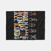 Couverture Polaire Inclusion Normalise les Esprits De Toutes Sortes S (Devant (Horizontal))