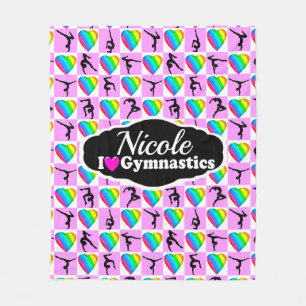 COUVERTURE POLAIRE INCONTOURNABLE J'ADORE LE DESIGN GYMNASTIQUE