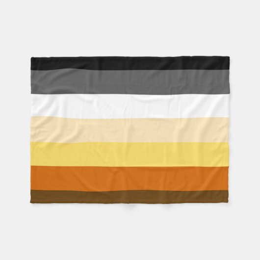 Couverture Polaire Indicateur Classic Bear Pride (Devant (Horizontal))