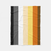 Couverture Polaire Indicateur Classic Bear Pride (Devant)
