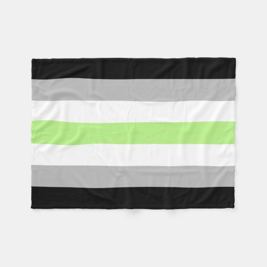 Couverture Polaire Indicateur de fierté de l'agent (Devant (Horizontal))