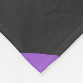 Couverture Polaire Indicateur de fierté non binaire Abstrait (Coin)