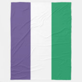 Couverture Polaire Indicateur Suffragette (Devant)