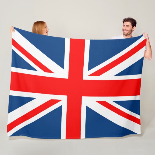 Couverture Polaire Indicateur Union Jack (En situation)