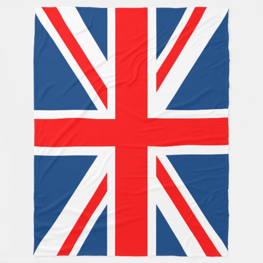 Couverture Polaire Indicateur Union Jack (Devant)