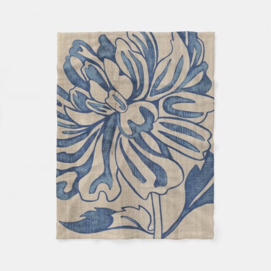 Couverture Polaire Indigo Mum (Devant)