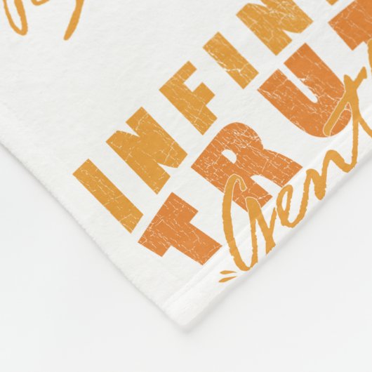 Couverture Polaire Infinite Truth, Gentle Strength Blanket (Coin)