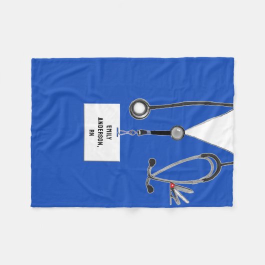 Couverture Polaire Infirmière (Devant (Horizontal))