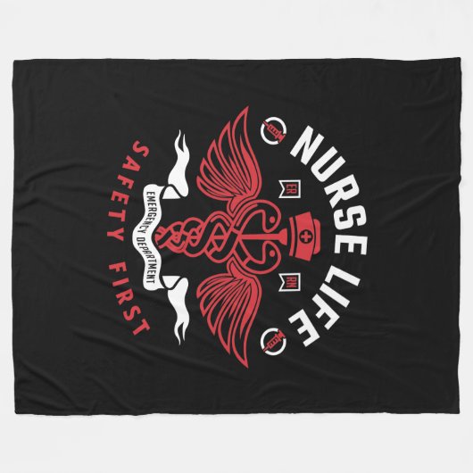 Couverture Polaire Infirmière (Devant (Horizontal))