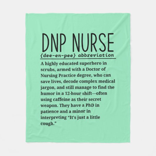 Couverture Polaire Infirmière (Devant)