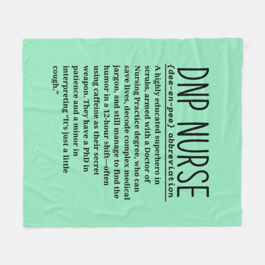 Couverture Polaire Infirmière (Devant (Horizontal))