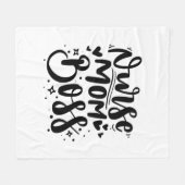 Couverture Polaire Infirmière Cadeau Infirmière Maman Chef (Devant (Horizontal))