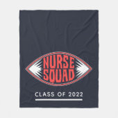 Couverture Polaire Infirmière de l'équipe Médicale de 2022 (Devant)