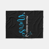 Couverture Polaire Infirmière en santé mentale (Devant (Horizontal))