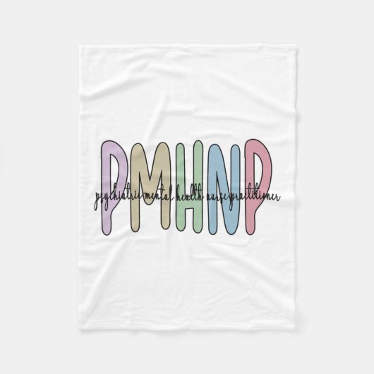 Couverture Polaire Infirmière en santé mentale psychiatrique Praticie (Devant)