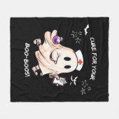 Couverture Polaire Infirmière fantôme avec potion magique - Cure pour (Devant (Horizontal))