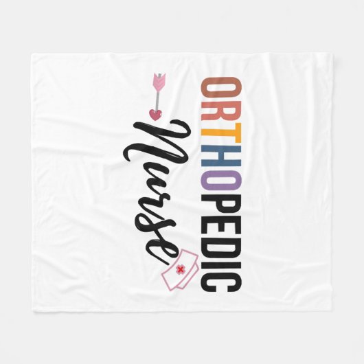 Couverture Polaire Infirmière orthopédique (Devant (Horizontal))