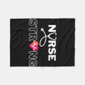 Couverture Polaire Infirmière style fort (Devant (Horizontal))