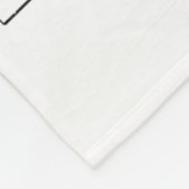 Couverture Polaire Infographie du cerveau (Coin)