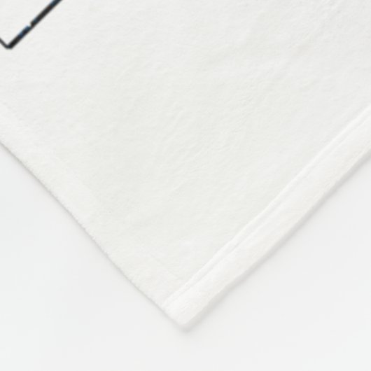 Couverture Polaire Infographie du cerveau (Coin)