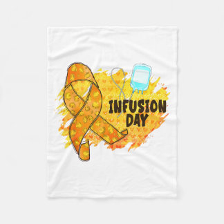 Couverture Polaire Infusion Day Multiple Sclerosis Awareness Orange R