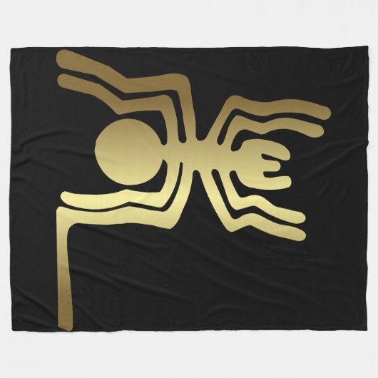 Couverture Polaire Insectes anciennes - Araignée d'or (Devant (Horizontal))