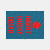 Couverture Polaire Insert Cheesy Bread (Devant (Horizontal))